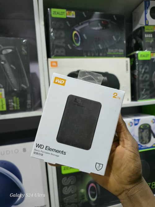 2TB WD ELEMENT EXTERNAL HARD HDD