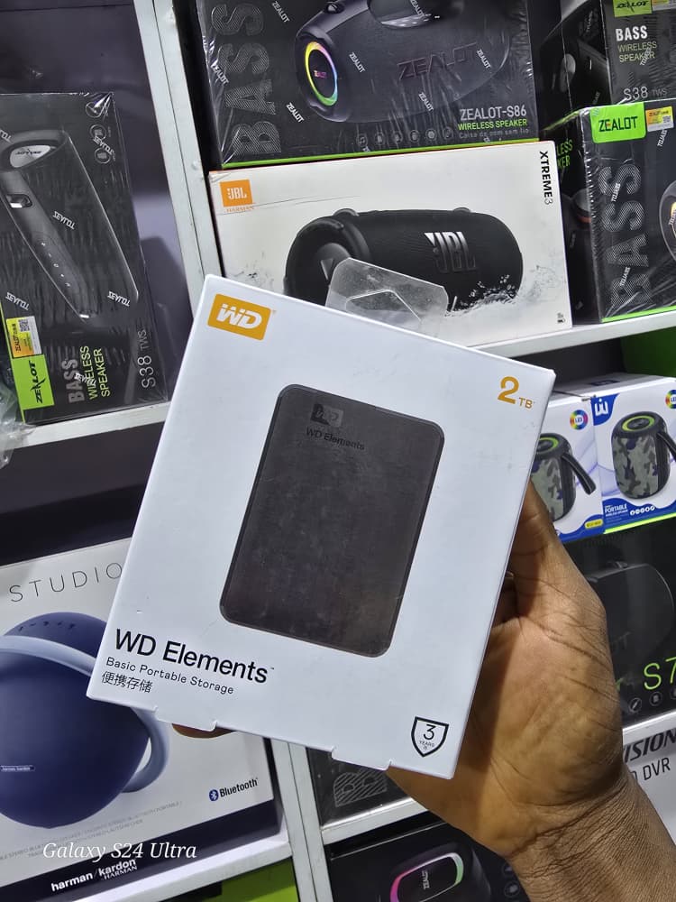 2TB WD ELEMENT EXTERNAL HARD HDD