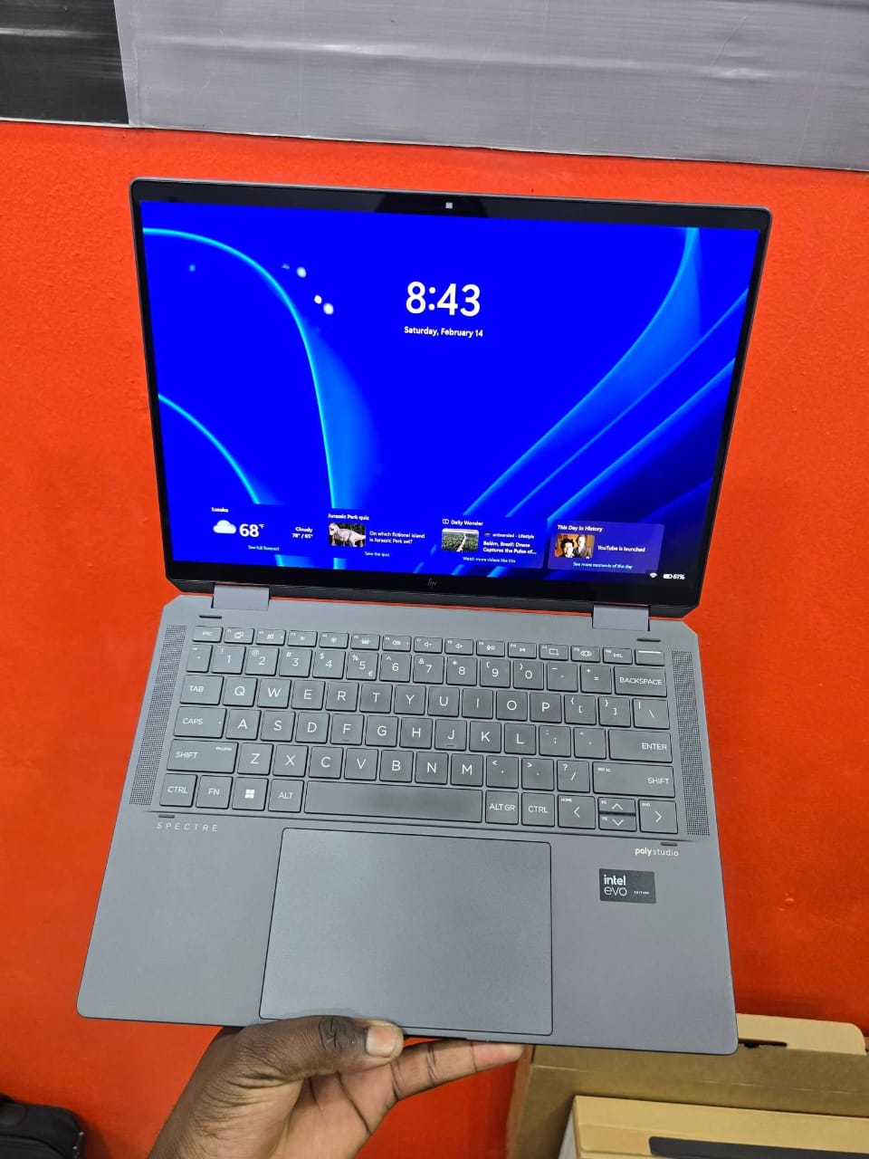 HP SPECTRE 14 2 IN 1 X360 LAPTOP